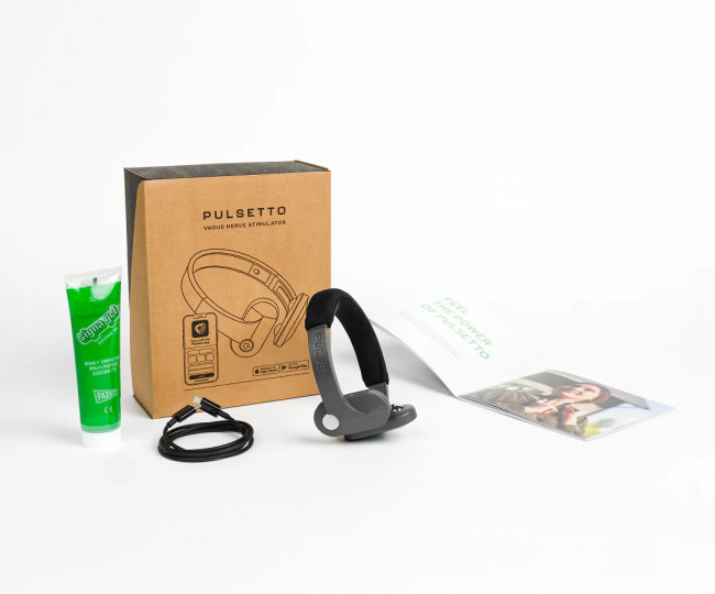 Стимулятор блукаючого нерва від стресу Pulsetto FIT